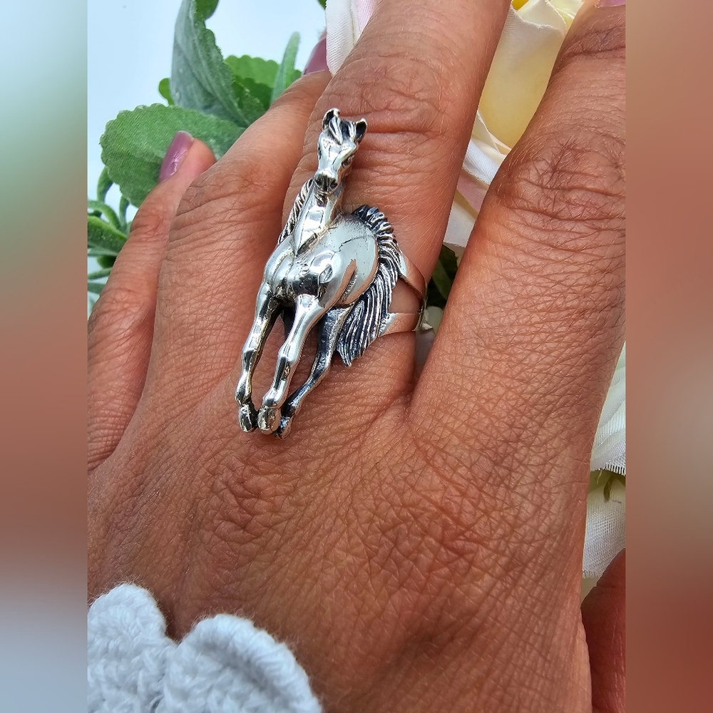 🥰 AMERICAN HORSE RING - Picture 5 of 7